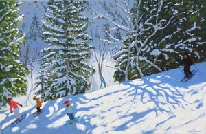 Lyžování z Courchevel do La Tania, 2019 od Andrew Macara