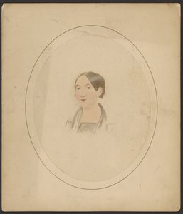 Portrét Lavinie E. Walkenové (paní A.J. Hillové) od Andrew W. Jordan