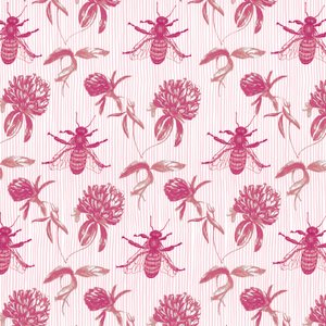 Clover and Honey Bee, 2017, inkoustové a digitální