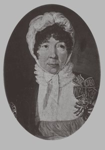Portrét Jelizavety Palmenbachové 17611832, 1870 od Andrey Mikhaylovich Lushev