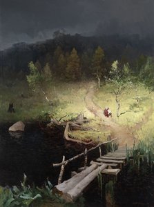 Před bouří, 1918 od Andrey Nikolayevich Shilder
