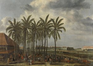 Hrad Batavia, 1661 od Andries Beeckman