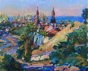 Pulzující přístavní město od Andrii Kutsachenko