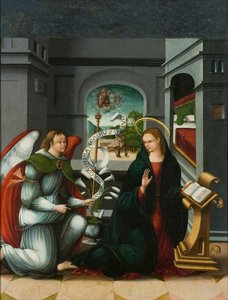 Zvěstování od Andrés de Melgar