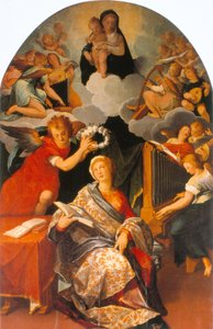 Svatá Cecílie od Andrés de la Concha