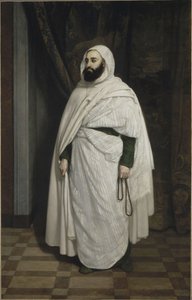 Portrét Abdelkader ibn Muhieddine 1808-1883, 1853. od Ange Tissier