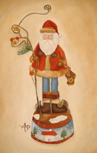 Roztomilý vánoční Santa od Angeles M. Pomata
