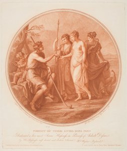 Soud z Paříže od Angelica (after) Kauffman