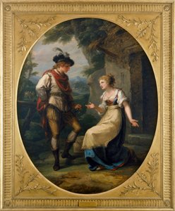 Gualtherius a Griselda (olej na plátně) od Angelica Kauffman