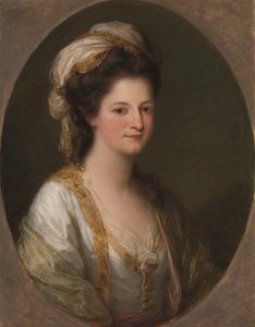 Portrét ženy, tradičně označované jako Lady Hervey od Angelica Kauffmann