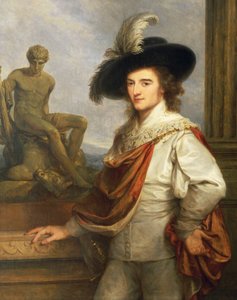 Rakousko, Vídeň, olej na plátně portrét rakouského sběratele Josepha Johanna Grafa Friese od Angelica Kauffmann