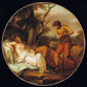 Cymon a Ifigenie, c. 1780 od Angelica Kauffmann