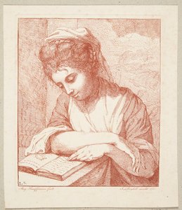 Čtecí dívka od Angelica Kauffmann