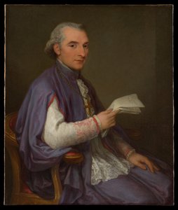 Monsignore Giuseppe Spina (1756-1828) od Angelica Kauffmann