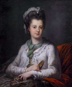 Portrét Elizabeth Kerr, rozené Fortescue, markýzy z Lothianu od Angelica Kauffmann