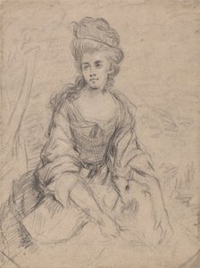 Portrét dámy od Angelica Kauffmann