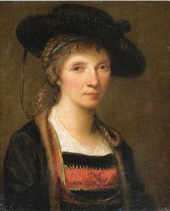 Autoportrét od Angelica Kauffmann