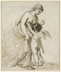 Zamilovaná Venuše od Angelica Kauffmann