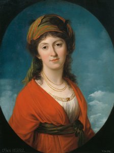 Marie Therese hraběnka Meerfeldová, rozená hraběnka Dietrichsteinová od Angelica Kauffmann