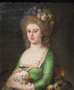 Portrét Teresa Campori od Angelo Crescimbeni