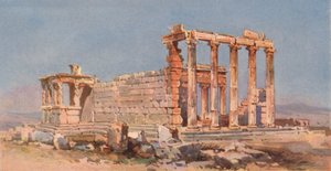Erechtheion, Atény (barevné lito)