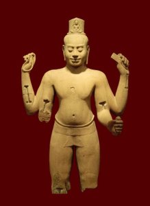 Bodhisattva Lokesvara / Khmerské umění od Angkor Thom