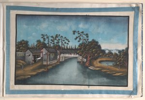 Album obsahující dvanáct obrazů scén podél řeky