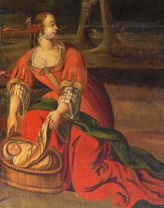 Čtyřnásobná oboustranná obrazovka, cca 1700