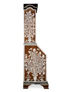 Kancelář, Vizagapatam, kolem 1720-30 (slonovina, teak, eben a želvovina)