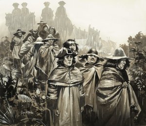Muži v dešti od Angus McBride