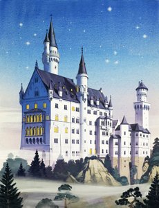 Neuschwanstein od Angus McBride