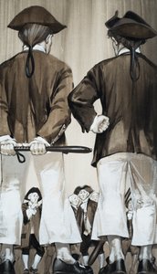 Press Gang (kvaš na papíře) od Angus McBride