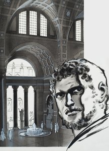 Caracallovy lázně (kvaš na papíře) od Angus McBride