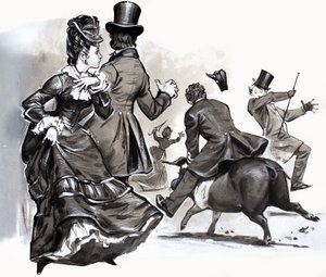 Buldočí admirál, ilustrace z knihy "Buldočí admirál od Angus McBride