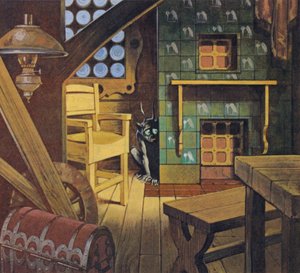 Domovoi (barevná litografie) od Angus McBride