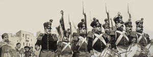 Francouzská cizinecká legie (kvaš na papíře) od Angus McBride