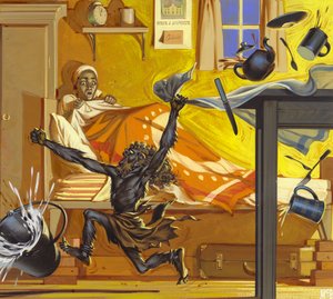 Tokolosy (kvaš na papíře) od Angus McBride