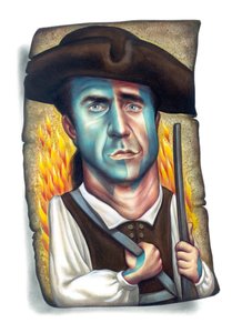 Statečné srdce, 2000 (akryl na ilustrační tabuli) od Anita Kunz