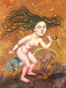 Podzim, 2013 (akrylová barva na ilustrační tabuli)