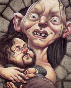 Glum, 2002 (akryl na ilustrační tabuli) od Anita Kunz