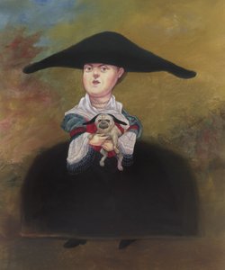 La Belle Bourgeoisie, 2019 (akrylová barva na ilustrační tabuli)
