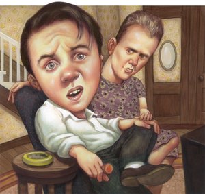 Malcolm in the Middle, 2000 (akryl na ilustrační tabuli)