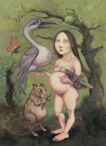 Jaro, 2013 (akrylová barva na ilustrační tabuli)