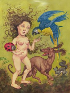 Léto, 2013 (akrylová barva na ilustrační tabuli)