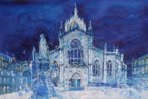 St Giles v noci od Ann Oram