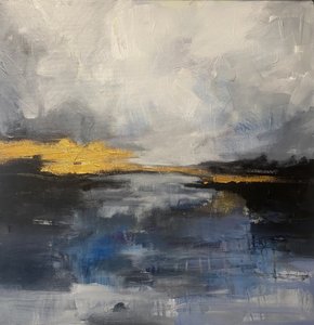 Odraz zlatého obzoru od Anna-Karin Bergius