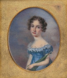 Sarah Ann Beck, ca. 1818. od Anna Claypoole Peale