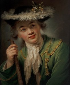 Nuoren naisen muotokuva od Anna Dorothea (1721 82) Lisiewska
