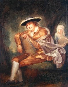 E.F. Thersbusch, manžel malíře (olej na plátně)