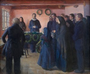 Pohřeb od Anna Ancher